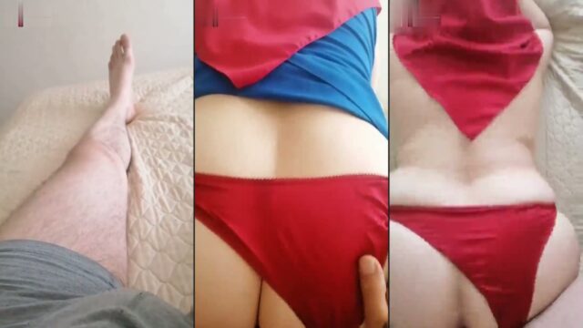 Evli türbanlı kocasının yokluğunda